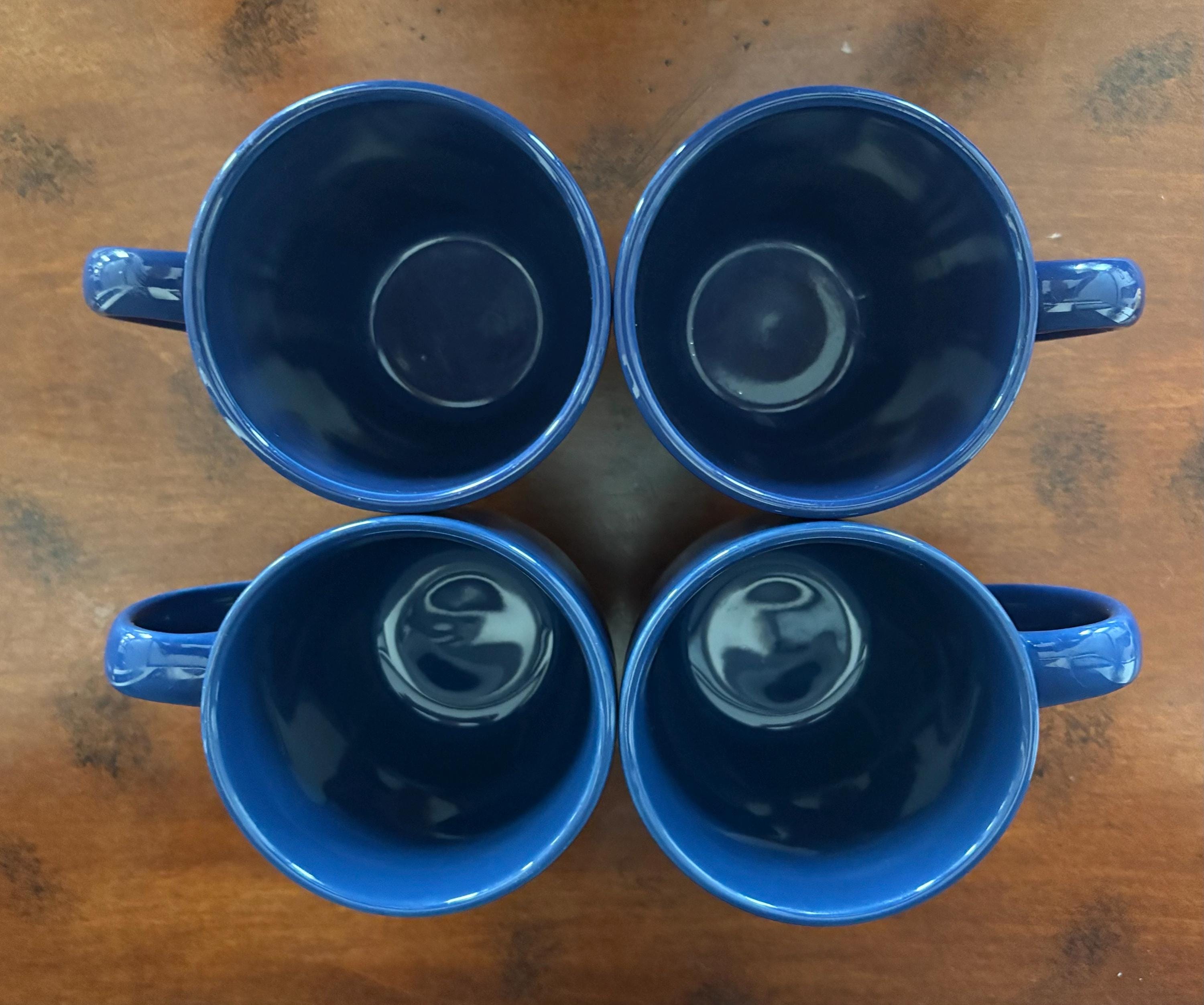 Corelle Coordinates Stoneware 4” Cornflower Medium Blue Coffee Tea