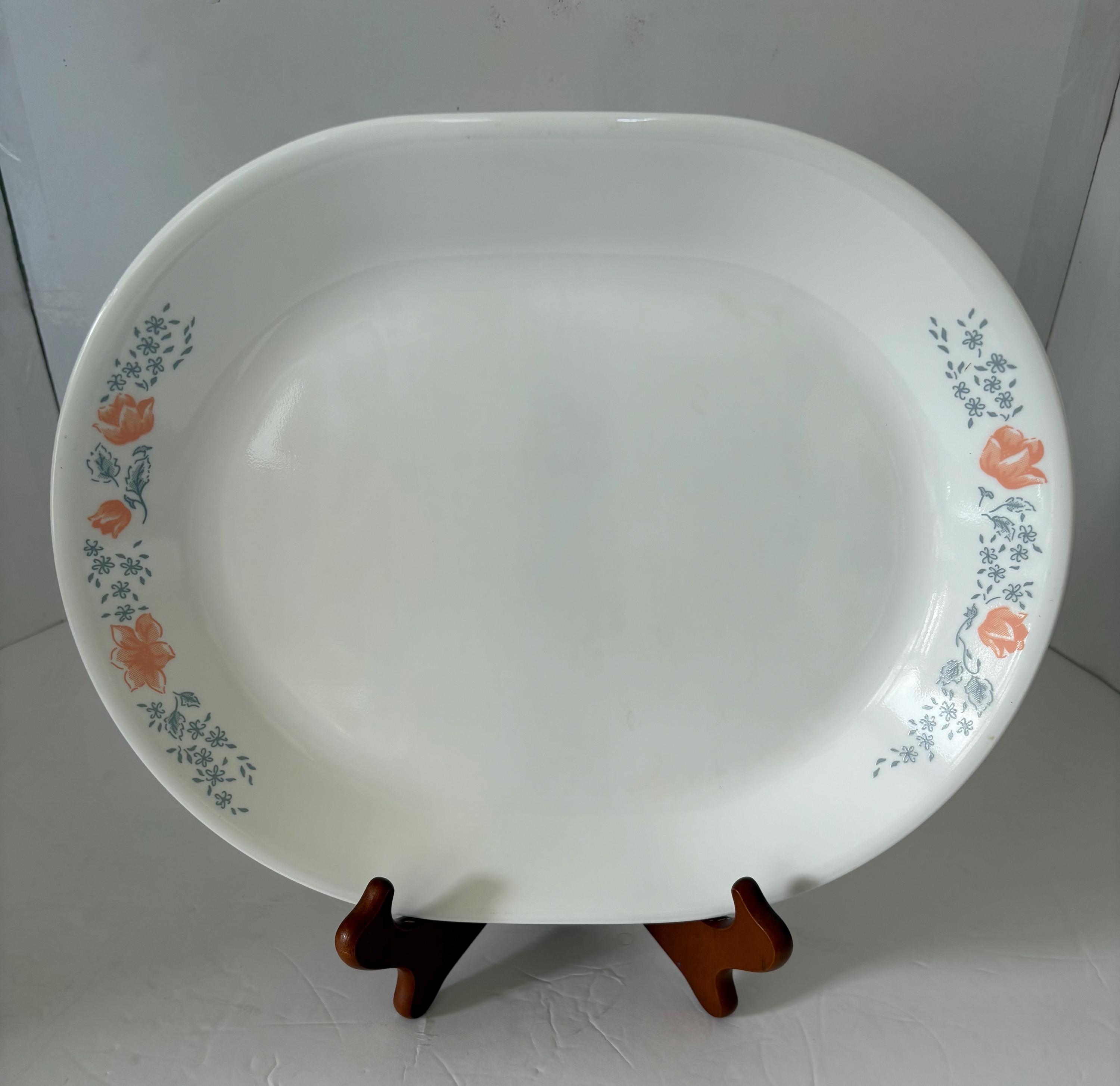 Corelle Apricot Grove by Corning 12x10” Oval Serving Platter - Etsy