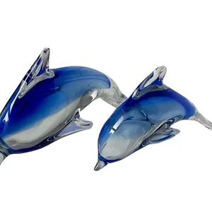 Italy glass dolphin - Etsy 日本