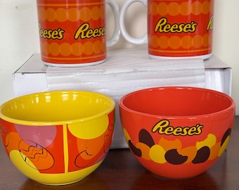Reese’s Ice Cream Bowls and Coffee Beverage Mug Set