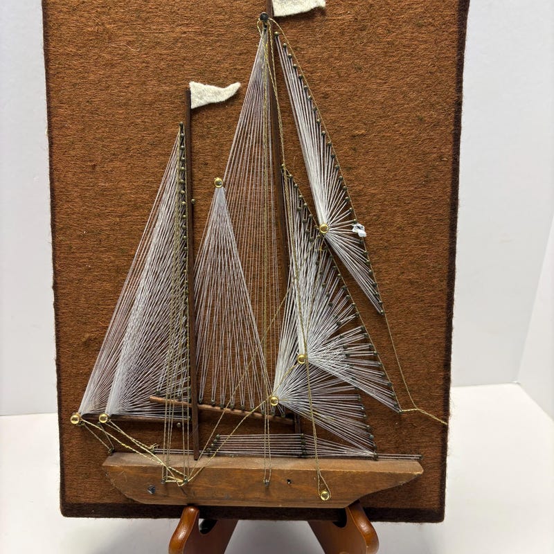 String Ships Art Wall Art - Etsy