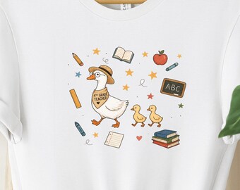 4th Grade Teacher, Teacher Goose, Fourth Grade Teacher, Teacher Appreciation, Goose Apparel, Teacher Gift, Group Gift, Back to School