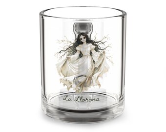 La Llorona Glass Mug | Spooky Legend