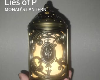 Linterna de Monad de Lies of P, accesorios para cosplay de Pinocho, equipo perfecto para cosplay de Lies of P, réplica de accesorios de videojuegos, regalos para fans de Lies of P.