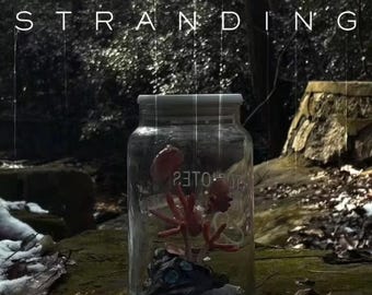 Frasco de criptobiotas de Death Stranding, réplicas de alta calidad de Death Stranding, accesorios de cosplay de Death Stranding, adorno exquisito para juegos electrónicos.