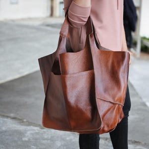 Bolso Hobo de Cuero Original, Bolso de Hombro de Cuero para Mujer, Monedero con Asa Superior, Bolso de Mano de Cuero, Regalo Personalizado, Bolso de Cuero Elegante