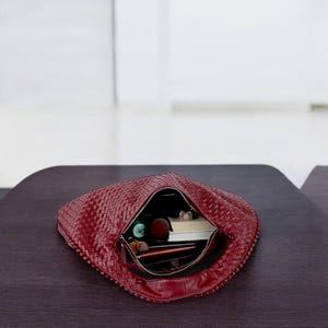 Trendige gewebte Vegan Leder Hobo Tasche für Frauen | Übergroße Schultertasche | Fashion Handtasche für den täglichen Gebrauch | Boho Stil Tasche Geschenkidee