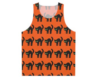 Feline Frights Halloween Tank