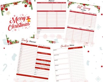 Ultimate Christmas Planner | 24-Page Digital Christmas Planner Printable | Organize Your Christmas with Checklists, Budget Tracker & More