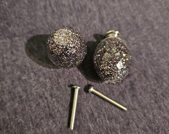 Pomelli per ante di armadietti in resina fatti a mano, maniglie per cassetti