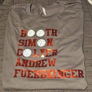 T-shirt de volley-ball des blaireaux du Wisconsin 2025