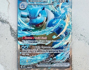 Blastoise ex - Textured Full Art (SV151)