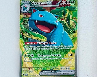 Venusaur ex - Textured Full Art (SV151)