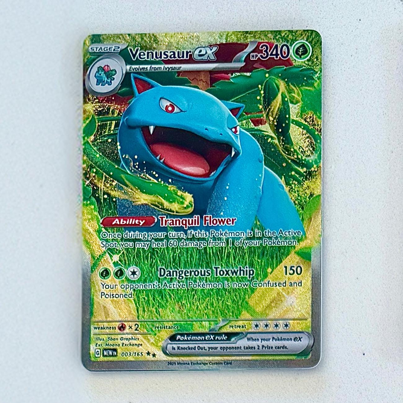 Bulbasaur Full Art 151 - Etsy