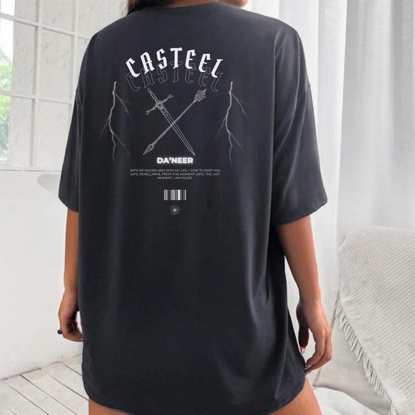 Casteel T-Shirt, FBAA, Officially Licensed, JLA, Jennifer L Armentrout Merch, Bookish, Poppy, From Blood and Ash