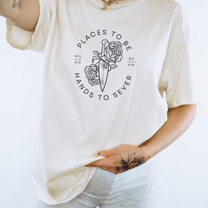 Raeve Quote Comfort Colors T-Shirt, WTMH, Sarah A Parker, Officially Licensed, Bookish, When the Moon Hatched, Raeve and Kaan