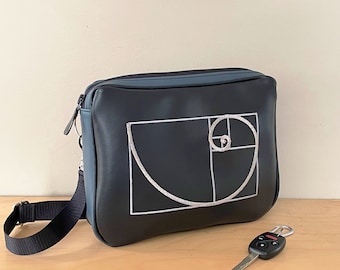 Golden Ratio Vigilant Vegan Messenger Box Hip/Waist/Chest Bag - Made to Order