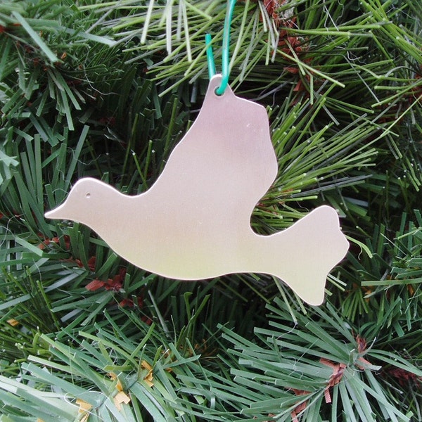 Dove of Peace Ornament -Personalize It, Personalized Ornament