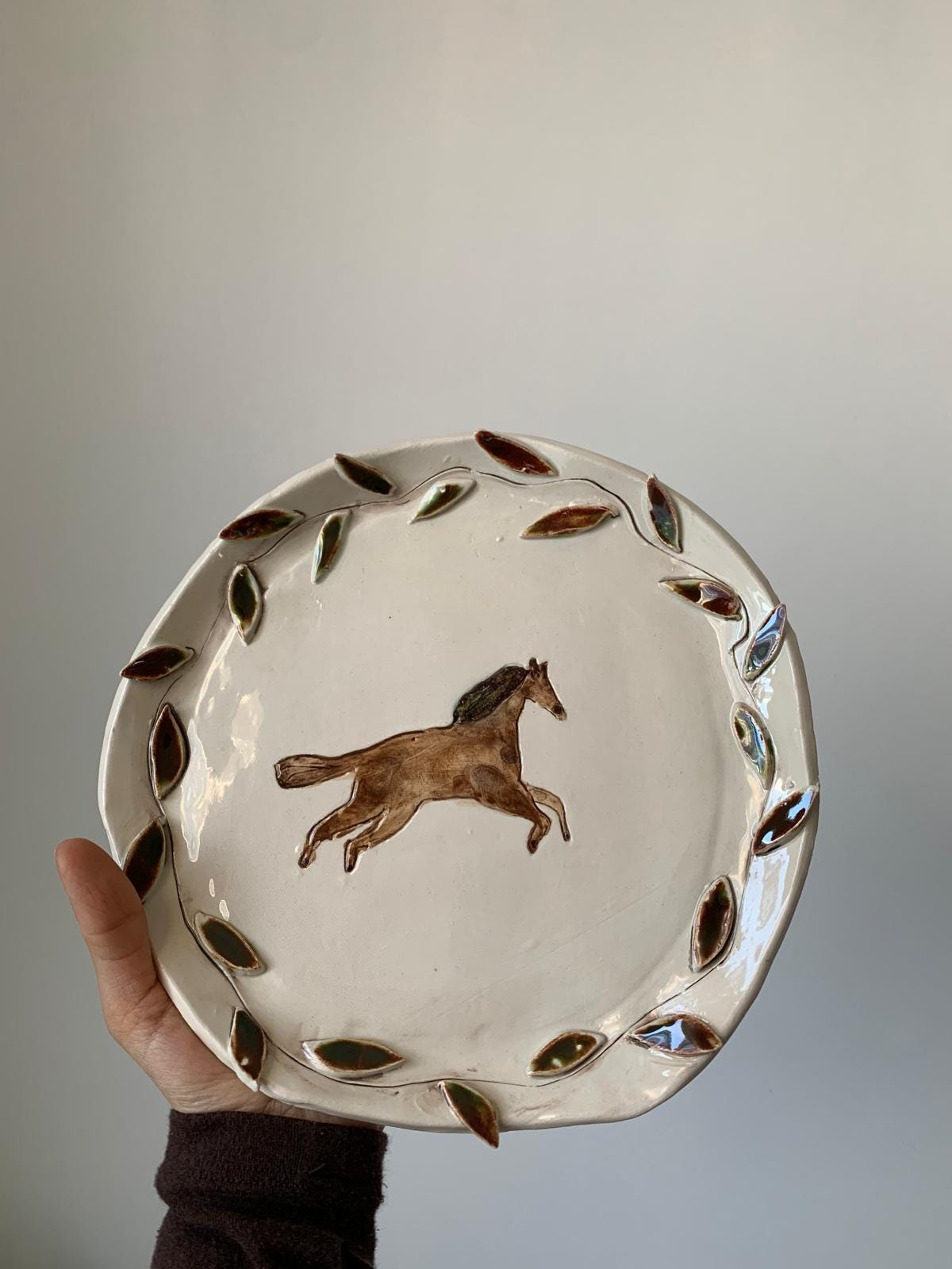 Horses plates - Etsy 日本