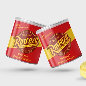 Cars Party Favor: Rusteze Pringles Can Label (digital Download) - Etsy