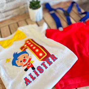 Birthday Boy Birthday Plim Plim Boy Outfit