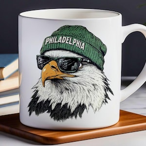 Philadelphia Eagles Ceramic Mug: Football Fan Gift
