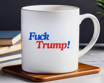 Politischer Demonstrations-Becher, Anti-Trumpf-Kaffeetasse, Widerstands-Trinkgeschirr, Geschenk für Aktivisten, Teetasse für Liberiate