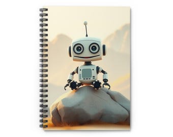 Sunny Boulder Buddy Robot Notebook