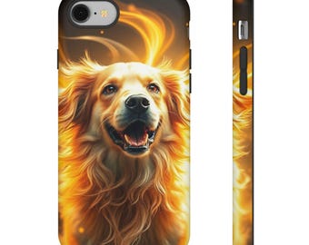 Golden Retriever Energy Burst