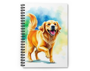 Golden Retriever Energy Wave