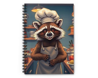 Motivated Raccoon Chef