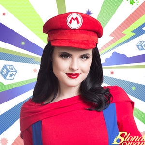 Mario Inspired Plumber Cap image 1