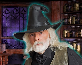 Amazon.com: OhMill Witch Wizard Hat Pointed Hat Vintage