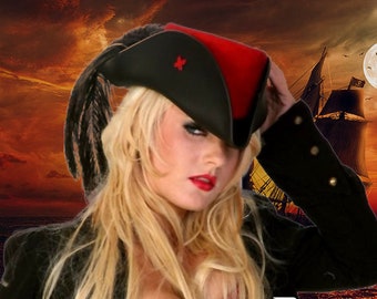 Deluxe Sassy Jackie Pirate Hat