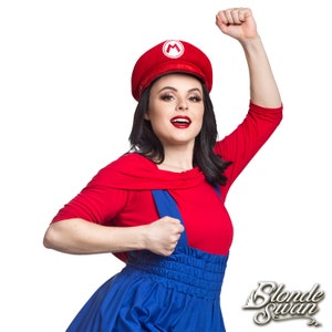 Mario Inspired Plumber Cap image 4