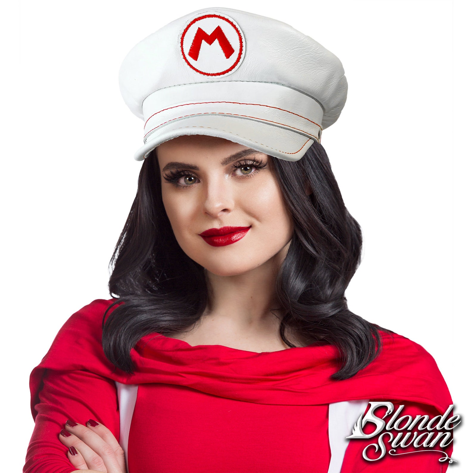 Fire Mario Inspired Plumber Cap - Etsy