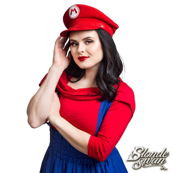 Mario Inspired Plumber Cap - Etsy
