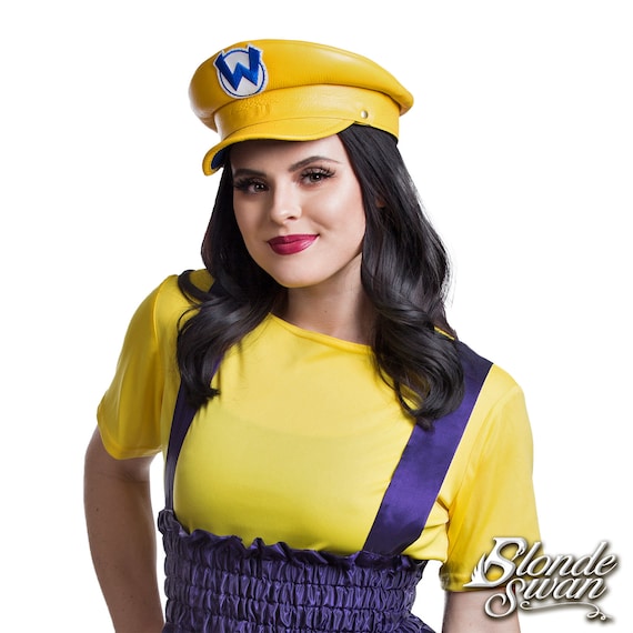 Wario Inspired Plumber Cap - Etsy