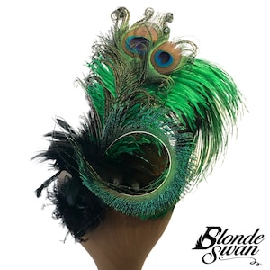 Feather Hat Clip Multiple Color Options image 5