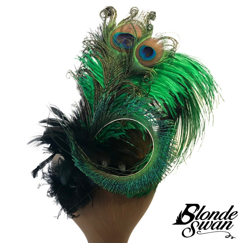 Feather Hat Clip Multiple Color Options image 5