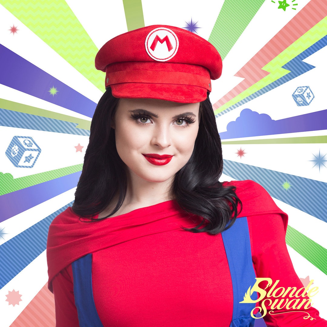 Mario Inspired Plumber Cap - Etsy