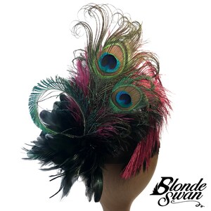 Feather Hat Clip Multiple Color Options image 4