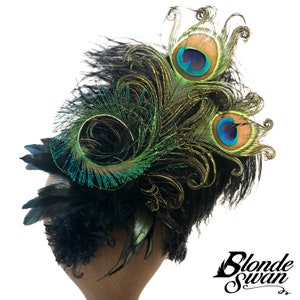 Feather Hat Clip Multiple Color Options image 7