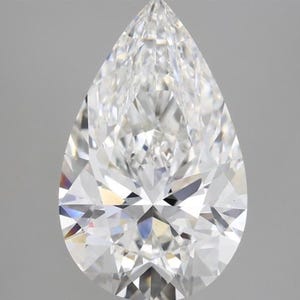 4.80 CT Pear Cut F VS1 Lab Grown Diamond | Premium Loose Diamond for Elegant Wedding & Anniversary Jewelry