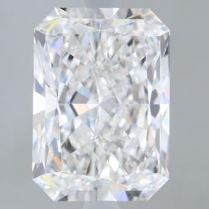 4.52 CT Radiant Cut Lab Grown Diamond For halo Ring