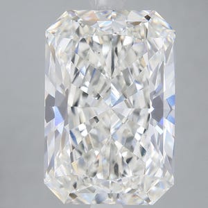 4.14 CT Radiant Cut Lab Grown Diamond For halo Ring