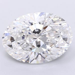 4 CT Oval Lab Created Loose Diamond | Custom Ring | Certified Diamond | Engagement Ring | Quality Diamond | Wedding Gift