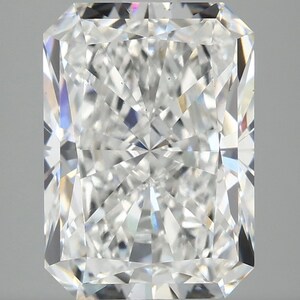 5 CT Radiant shape certified Lab Grown Diamond For Engagement Ring