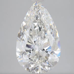4.48 CT Pear Cut G VS1 Lab Grown Diamond | Perfect for Bespoke Engagement Rings & High-End Bridal Jewelry