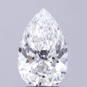 4.03 CT Pear Lab Grown Diamond F VS1 | Stunning Loose Diamond for Custom Engagement Rings & Luxury Jewelry